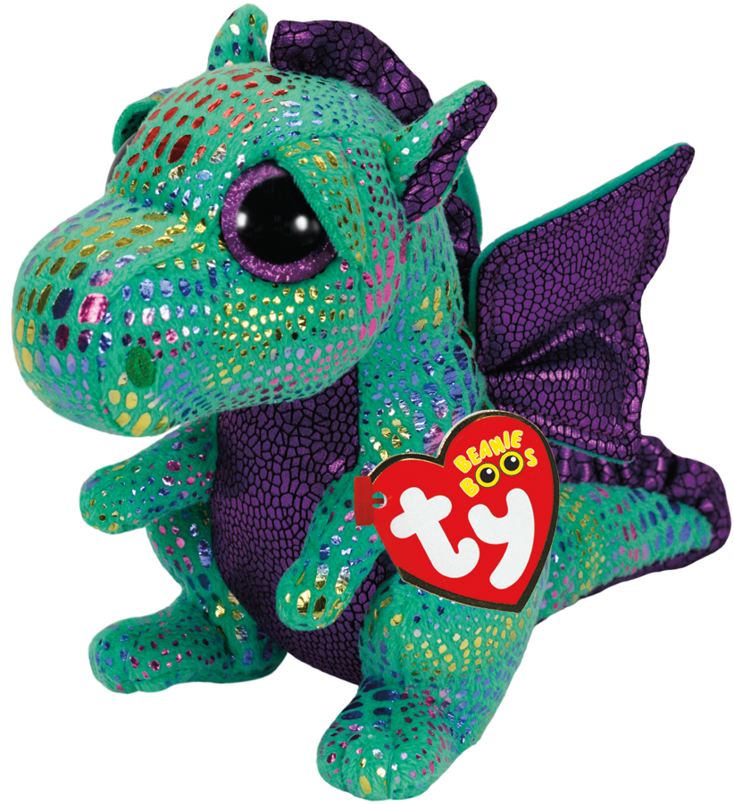 Beanie Boo Cinder The Dragon - Toyworld