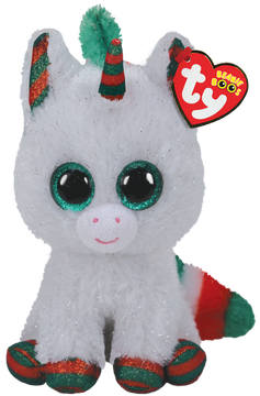 Beanie Boos Regular Snowfall Unicorn Xmas - Toyworld