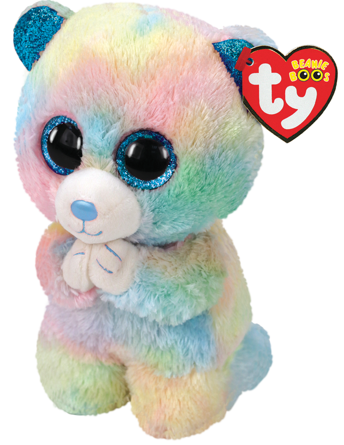 Beanie Boos Regular Hope Pastel Bear - Toyworld