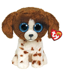 Beanie Boos Regular Muddles Dog Brown White | Toyworld