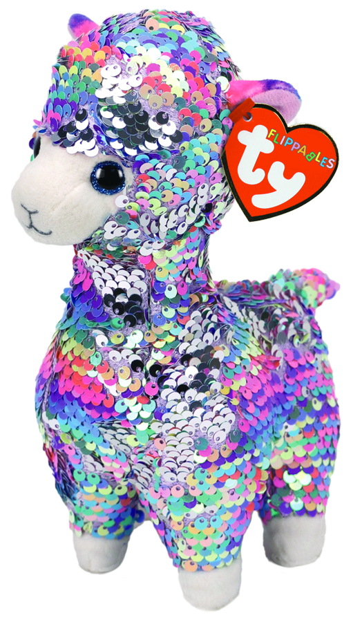 Ty Beanie Boo Regular Sequins Lola Llama - Toyworld