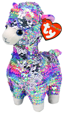 Ty Beanie Boo Regular Sequins Lola Llama - Toyworld