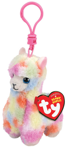 Beaine Babies Clip On Multicolour Llama Lola - Toyworld