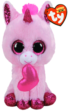 Ty Beanie Boo Regular Valentine Darling Unicorn 2020 - Toyworld