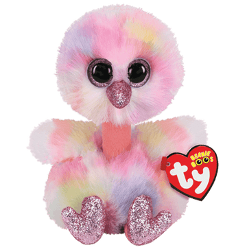 Ty Beanie Boo Regular Avery Multi Ostrich - Toyworld