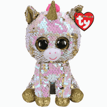 Ty Beanie Boo Medium Sequins Fantasia Unicorn - Toyworld