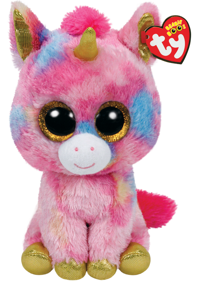 Beanie Boo Medium Fantasia Unicorn - Toyworld