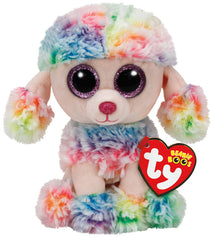 Beanie Boos Medium Rainbow Poodle | Toyworld