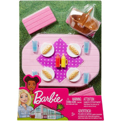 BARBIE FURNITURE PICNIC TABLE