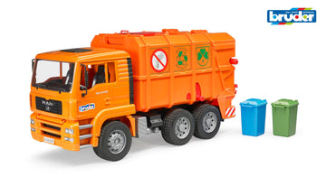 Bruder Man Tga Garbage Truck Rear Loading | Toyworld