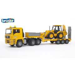 Bruder Man Tga Low Loader Truck - Toyworld