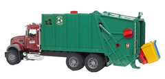 Bruder 1:16 Mack Granite Garbage Truck Rear Load - Toyworld