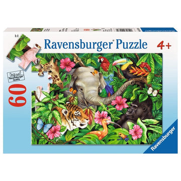 Ravensburger Tropical Friends 60Pc Puzzle - Toyworld