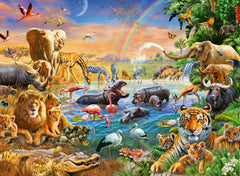 Ravensburger Savannah Jungle Waterhole Img 1 - Toyworld