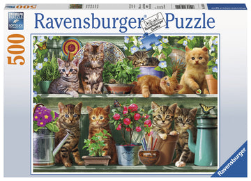 Ravensburger Cats On The Shelf Puzzle - Toyworld