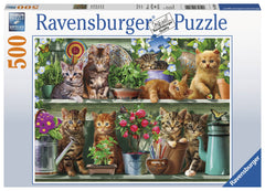 Ravensburger Cats On The Shelf Puzzle - Toyworld