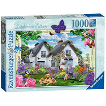 Ravensburger Delphinium Cottage 1000Pc Puzzle - Toyworld