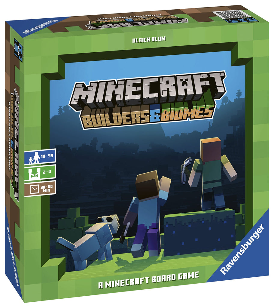 Minecraft Builders And Biomes Board Game - Toyworld