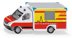 SIKU 1536 MERCEDES SPRINTER AMBULANCE RETTUNGSDIENST