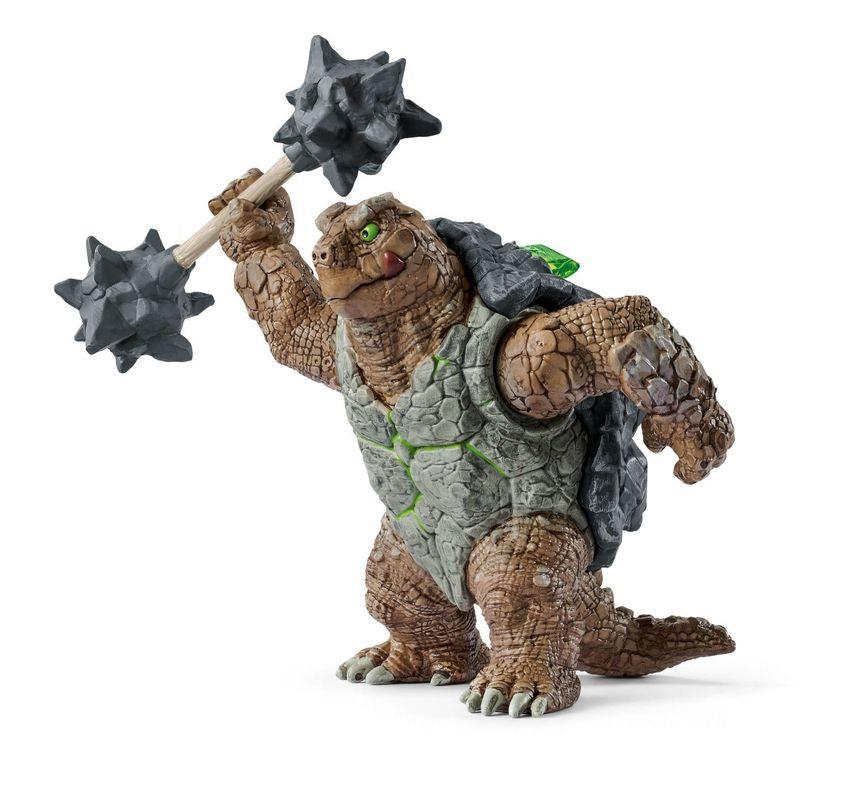 SCHLEICH ELDRADOR CREATURES ARMOURED TURTLE WITH WEAPON