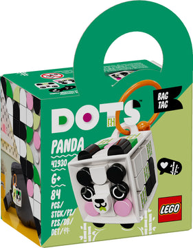 Lego Dots Bag Tag Panda - Toyworld