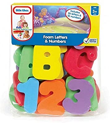 Little Tikes Bath Letters & Numbers - Toyworld