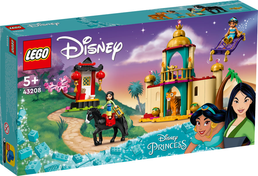 LEGO 43208 DISNEY PRINCESS JASMINE AND MULANS ADVENTURE