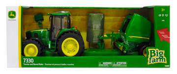 John Deere Big Farm Tractor With Baler | Toyworld