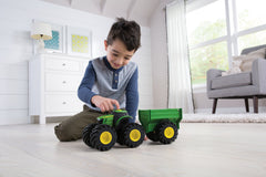 Jd Monster Treads Tractor & Wagon Img 1 - Toyworld