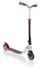 Globber Flow Scooter White & Pink Img 10 - Toyworld