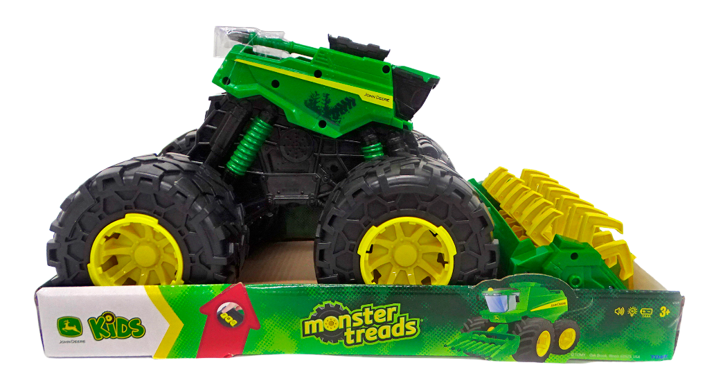 John Deere Monster Treads Super Scale Combine | Toyworld