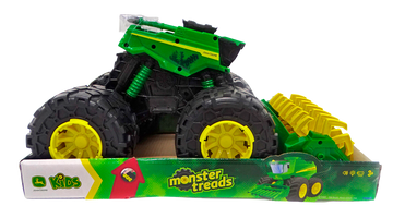 John Deere Monster Treads Super Scale Combine | Toyworld