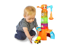 Burago Junior Volvo Stacking Crane Img 8 - Toyworld