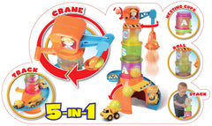 Burago Junior Volvo Stacking Crane Img 1 - Toyworld