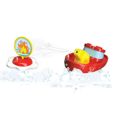 Burago Junior Fire Boat Splash And Play Img 1 - Toyworld