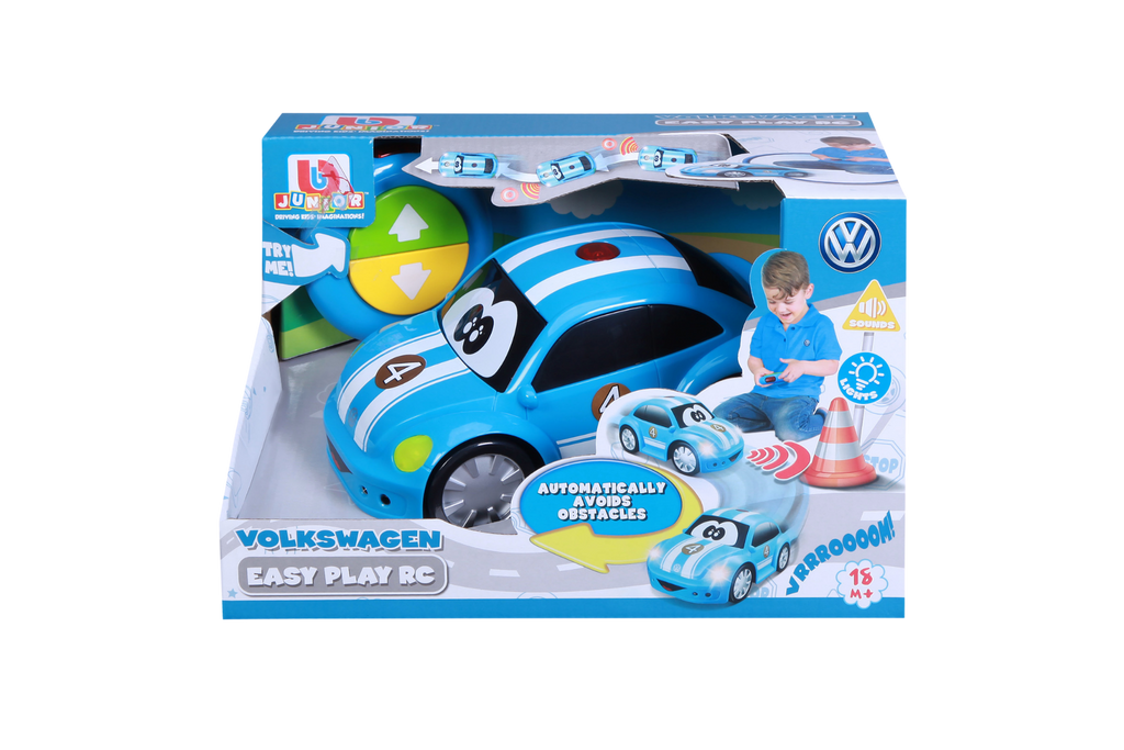 Bburaho Junior Volkwagen Easy Play Rc Blue - Toyworld