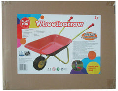 Playfun Metal Wheelbarrow Img 1 - Toyworld