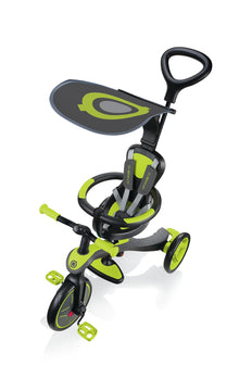 Globber Explorer Trike Lime Green - Toyworld