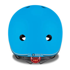 Globber Helmet With Flashing Led Light Light Blue Xs S Img 5 | Toyworld