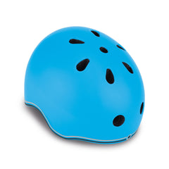 Globber Helmet With Flashing Led Light Light Blue Xs S Img 2 | Toyworld