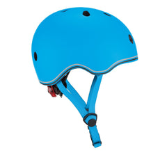 Globber Helmet With Flashing Led Light Light Blue Xs S Img 1 | Toyworld