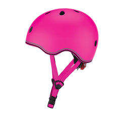 Globber Helmet With Flashing Led Light Pink Xs S Img 3 | Toyworld