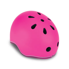 Globber Helmet With Flashing Led Light Pink Xs S Img 2 | Toyworld