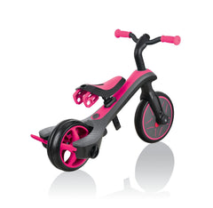 Globber Explorer Trike Fuchsia Pink Img 9 - Toyworld