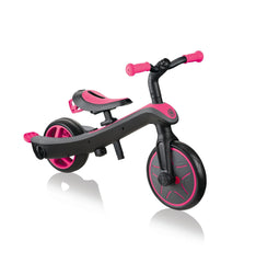 Globber Explorer Trike Fuchsia Pink Img 8 - Toyworld