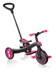 Globber Explorer Trike Fuchsia Pink Img 4 - Toyworld