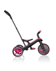 Globber Explorer Trike Fuchsia Pink Img 3 - Toyworld