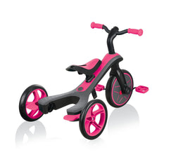 Globber Explorer Trike Fuchsia Pink Img 6 - Toyworld