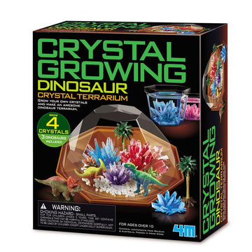 4M Crystal Growing Dinosaur Crystal Terrarium | Toyworld