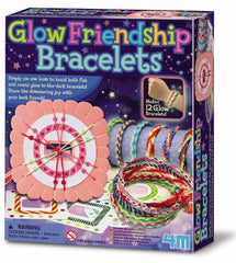 4M Craft Glow Friendship Bracelets - Toyworld